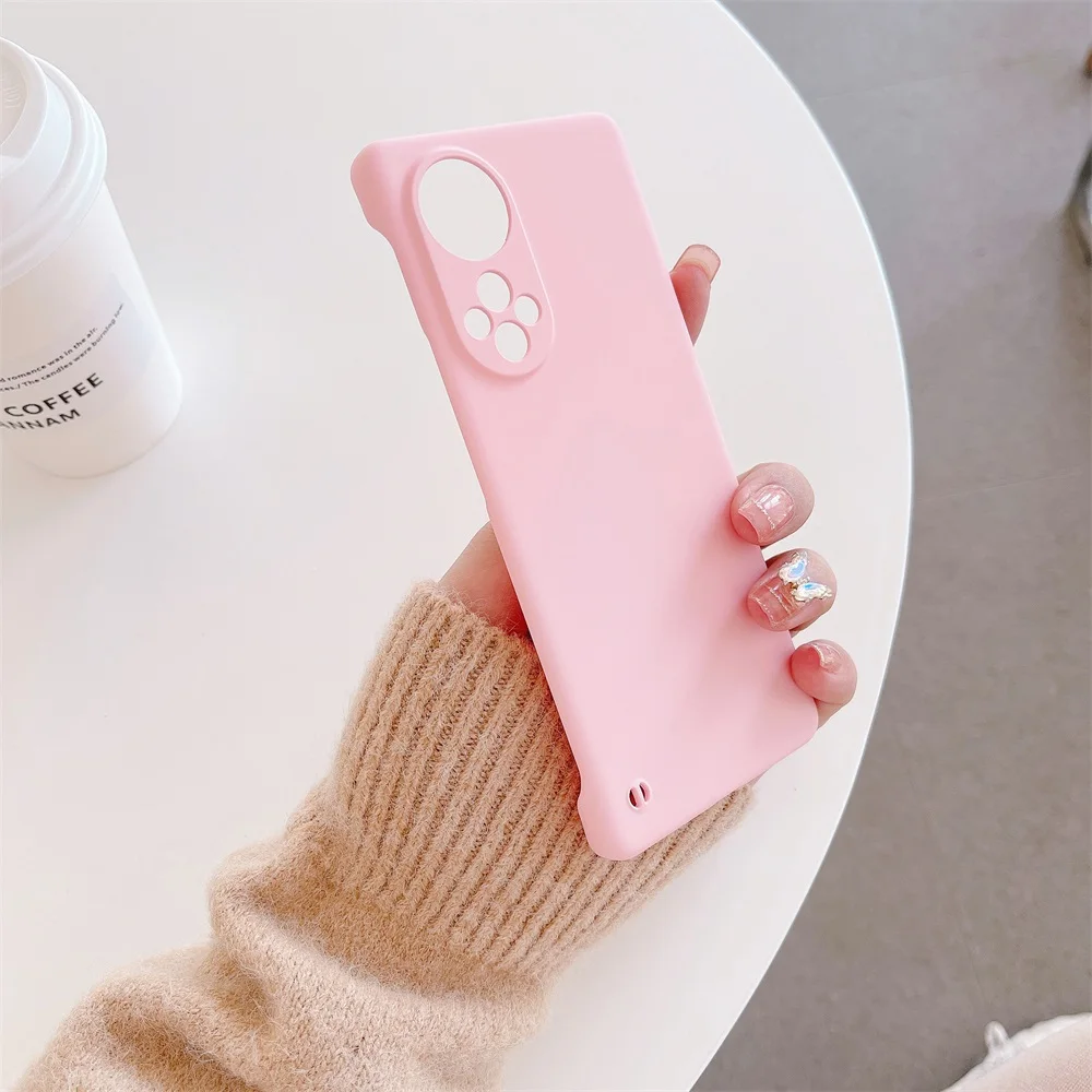 Capa de telemóvel mate cor de doce para huawei nova 9 e 8 pro_voghion.com