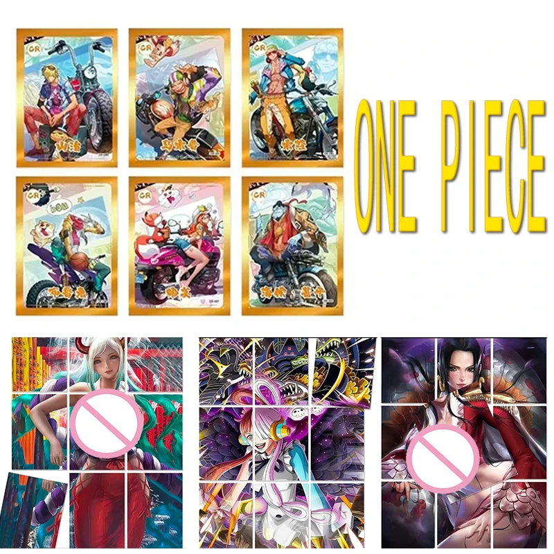 One Piece Nami Boa Hancock Monkey D. Rufy Roronoa Zoro Usopp Brook Ur Cr Puzzle Cards Sorpresa Compleanno Regali Di Natale