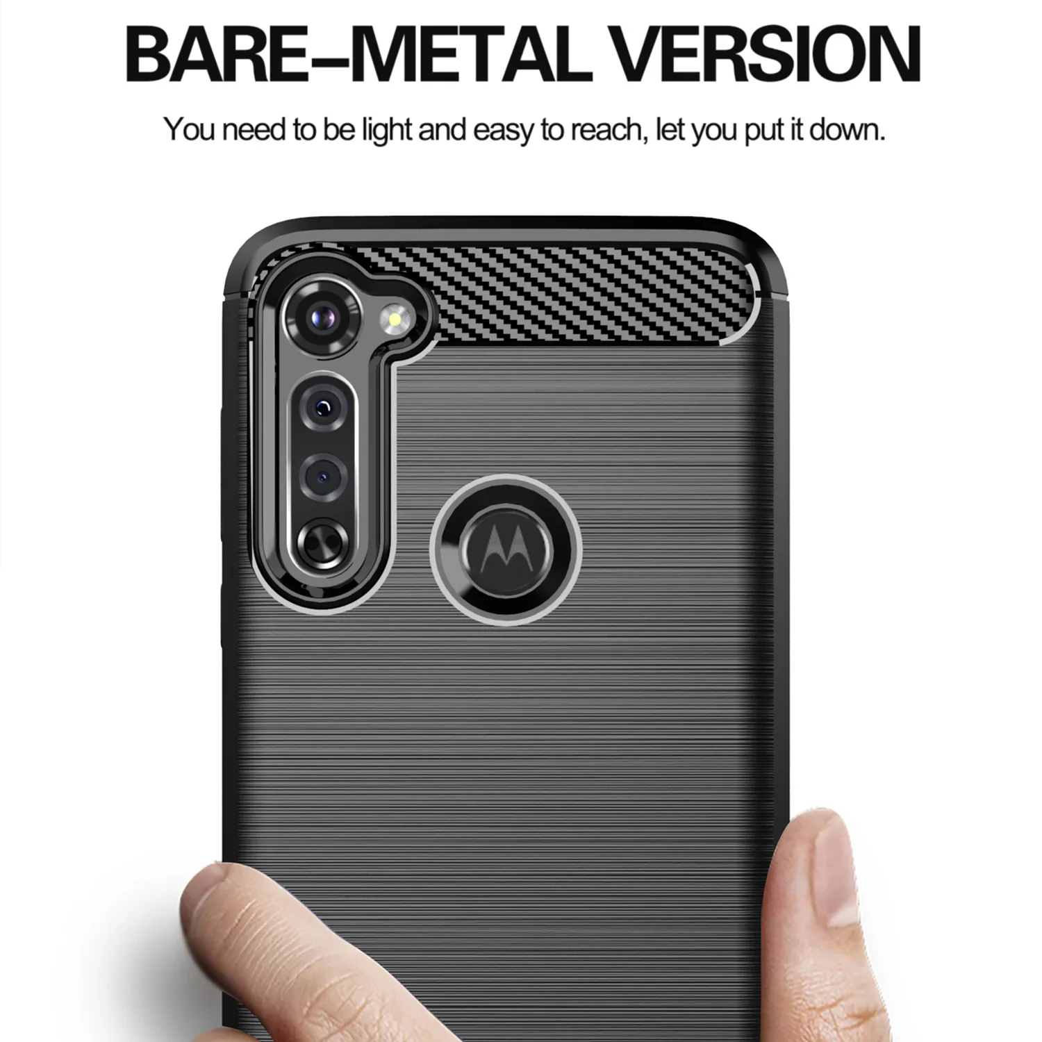 Luxury Soft Silicone Shockproof Case with Brushed Texture