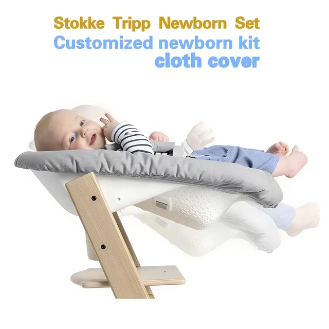 Stokke Tripp Trapp Chair and Newborn Set - White