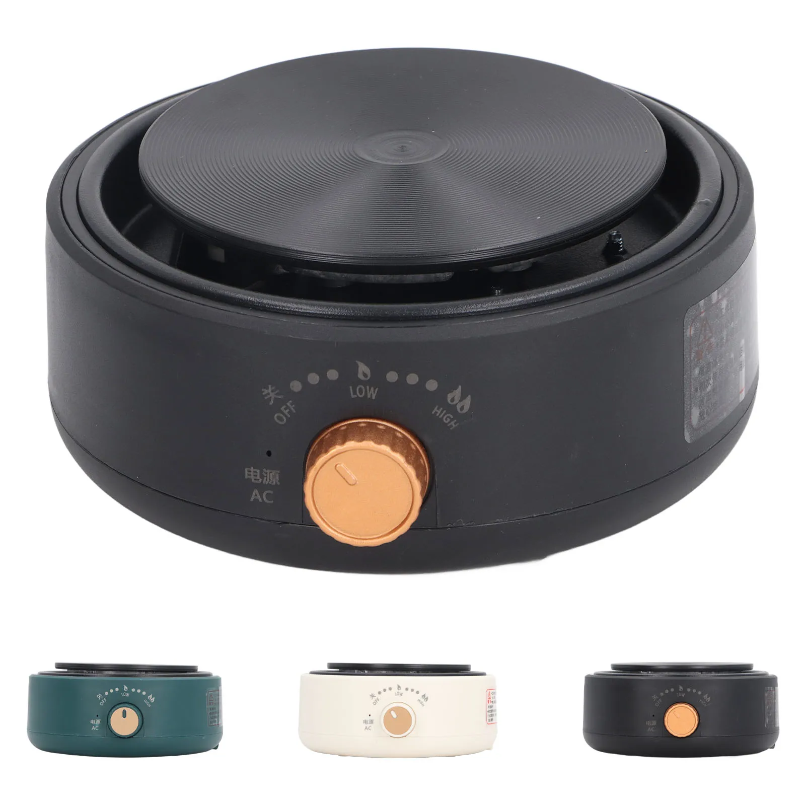 Countertop Single US Plug 110V 360 Deg Heating Multifunction Portable Electric Hot Plate Easy To Clean for Home