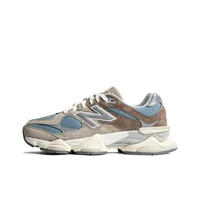 New Balance NB 9060 Baskets basses unisexes décontractées pour tous les jours, marron et bleu |   Résistant à l'usure, respirant pour les sports quotidiens U9060MUS 1