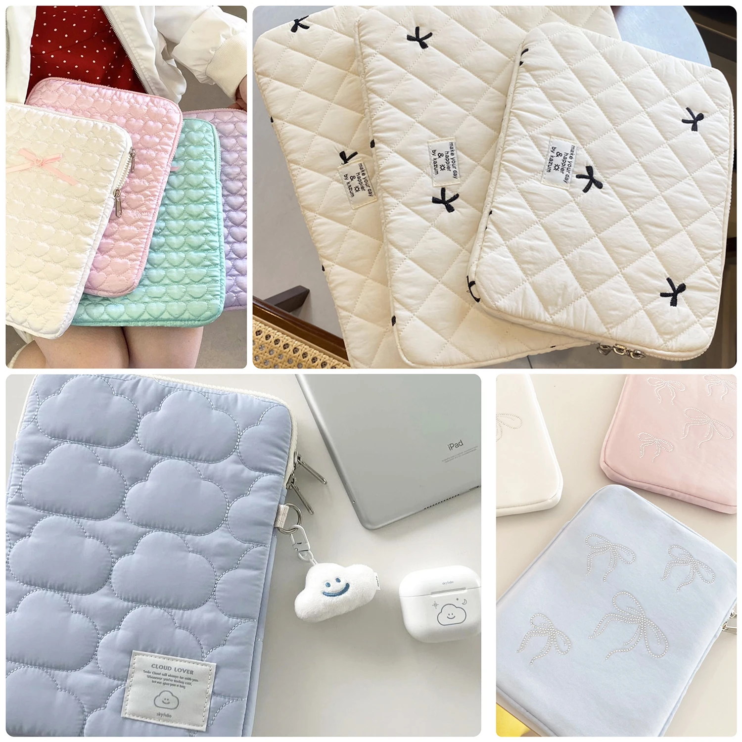 Bowknot Laptop Sleeve Case - Elegant and Stylish Protection
