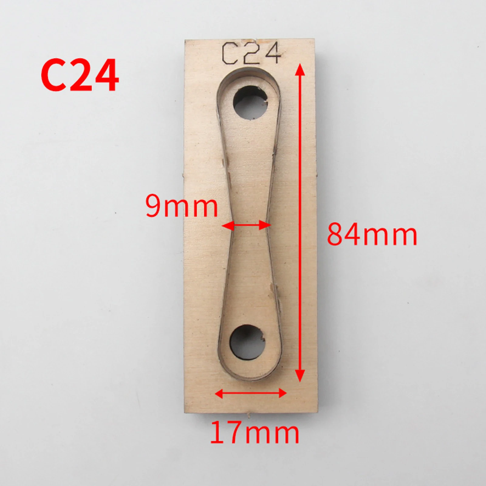 Zipper Pull Cutting Die Wear Resistant Stamping Punching Durable Leather Craft for DIY Handmade Handcraft Scrapbook Accessories