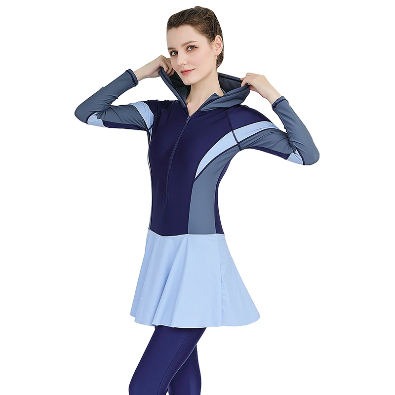 Muslim Swimwear for Women Plus Size Long Sleeve