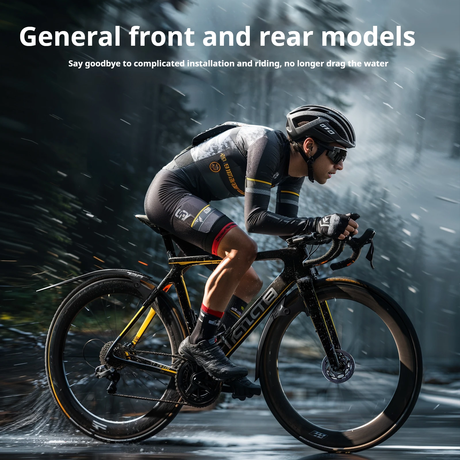 Bicycle Fender Front/Rear Tire Wheel Fenders Mudguard MTB Mountain Bike Road Cycling Fix Gear Accessories