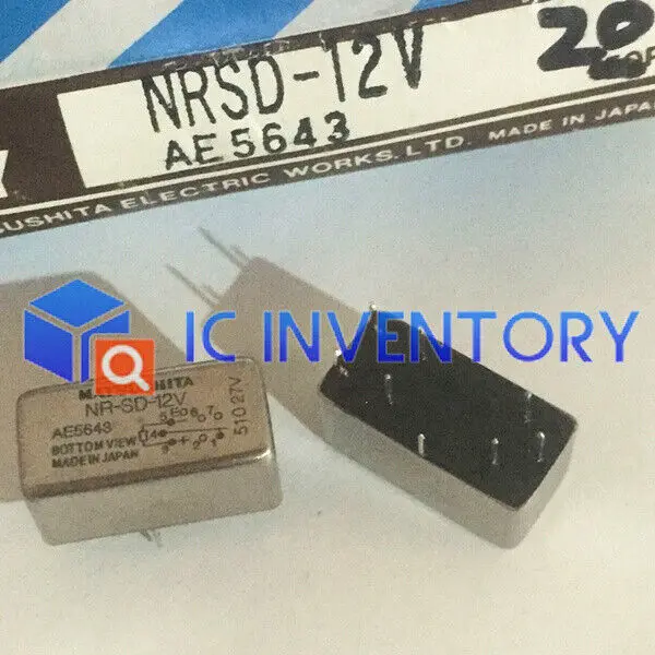 

2PCS NR-SD-12V Encapsulation:DIP-8,LONG LIFE RELAY