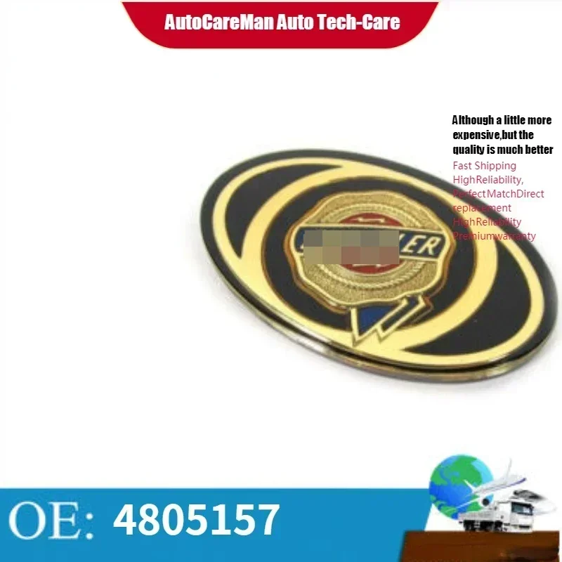 

Brand new high quality for 2005-2010 Chrysler 300 Town & Country Grille Emblem Decal Gold OE 4805157 car accessories