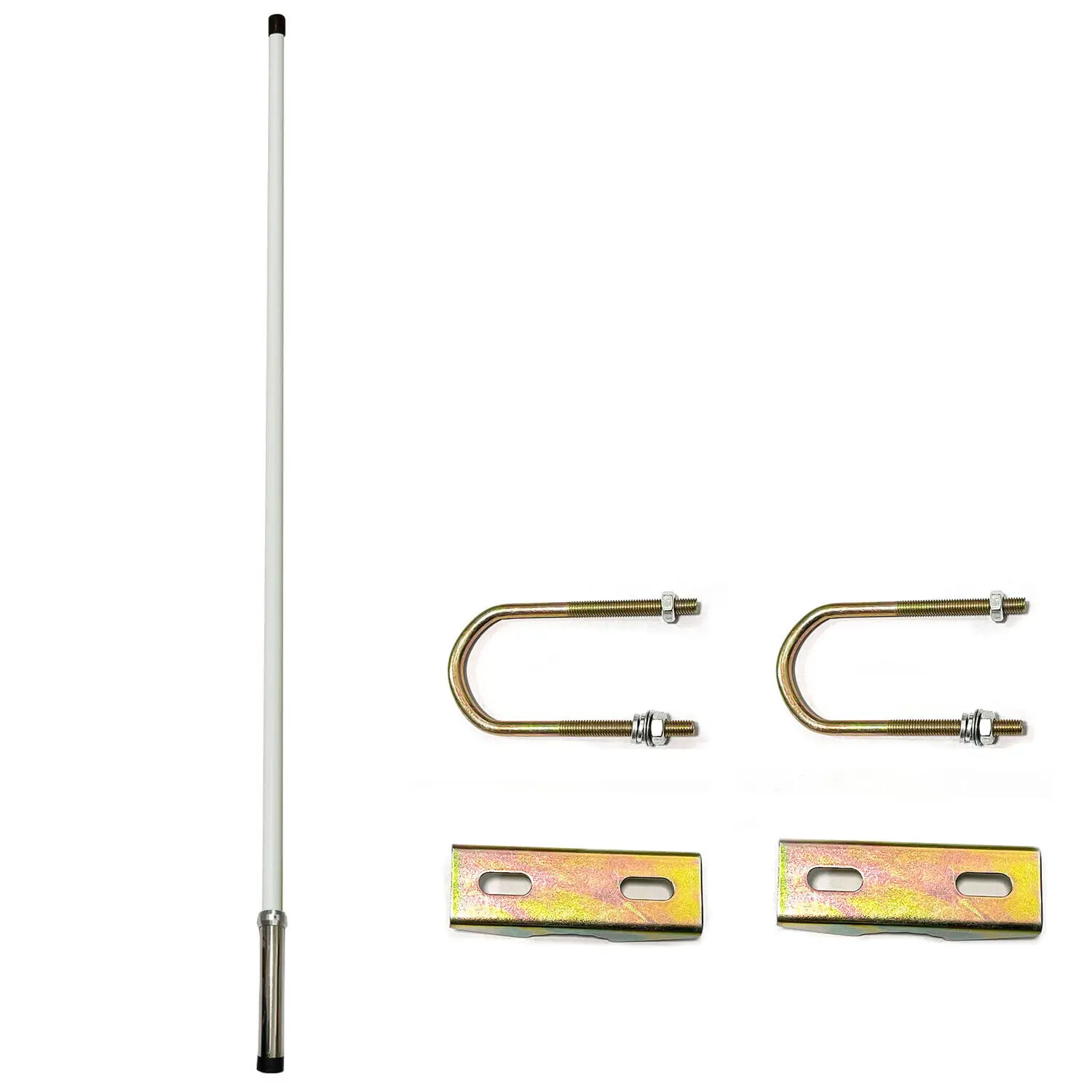 

92.5 inch Fiberglass Antenna SO239 VHF 136-174mhz Antenna Ham Radio Base Antenna