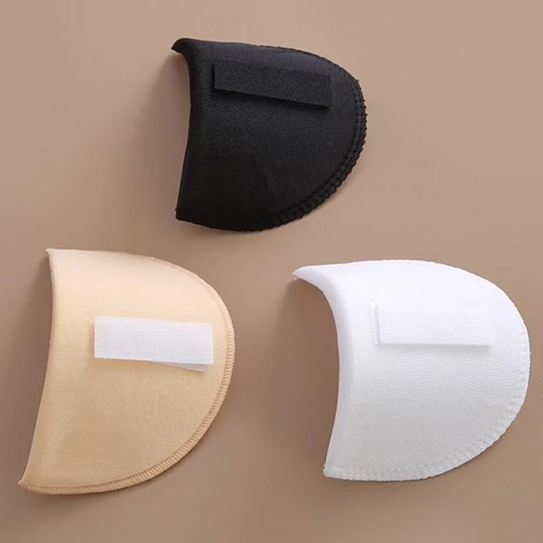 Foam Sponge Shoulder Pads Sewing Set-in For Women Men Jacket Blazer T-Shirt Clothing Garment Accessories 1Pair shoulder pads