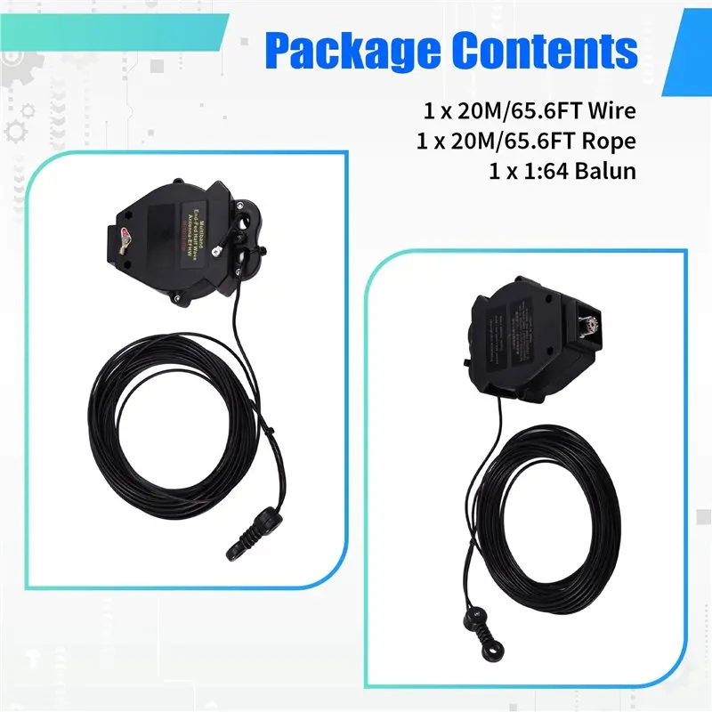 M67K-JYR4010-400W 단파 안테나 4밴드 엔드 페드 안테나 (안테나 튜너 불필요)