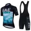 Cycling Jersey 2025 UAE Team Cycling Set Bike Shorts Men Ropa Ciclismo Riding Maillot Bicycle Clothing Uniform Cycling Clothing 2