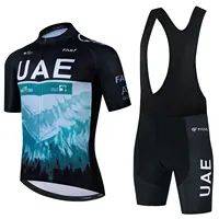 Cycling Jersey 2025 UAE Team Cycling Set Bike Shorts Men Ropa Ciclismo Riding Maillot Bicycle Clothing Uniform Cycling Clothing 2