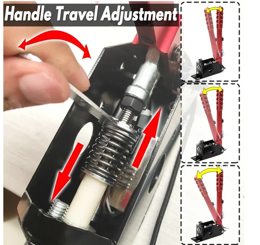 PC 14 Bit SIM Handbrake Clamp USB For Logitech Racing Games G25/G27/G29/T300/T500 FANATECOSW For LFS DIRT Hand Brake Fixture