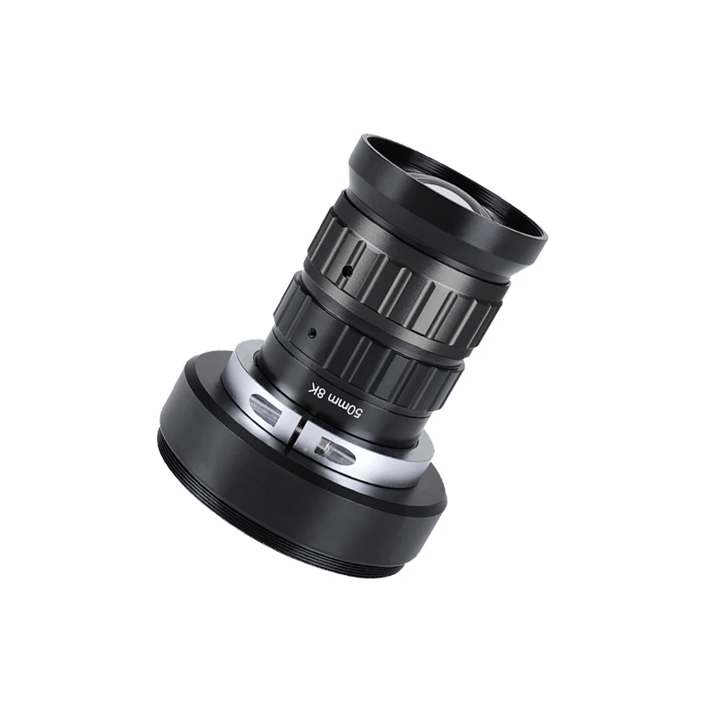 LS508K-010 머신 비전 M72 마운트 0.07x 0.13x 확대율. 8K 라인 스캔 카메라용 산업용 렌즈