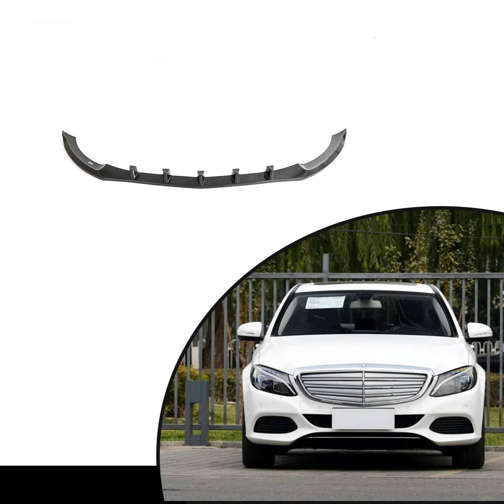 

Carbon Fiber Front Bumper Lip For C Class W205 C180 C300 2015-2018