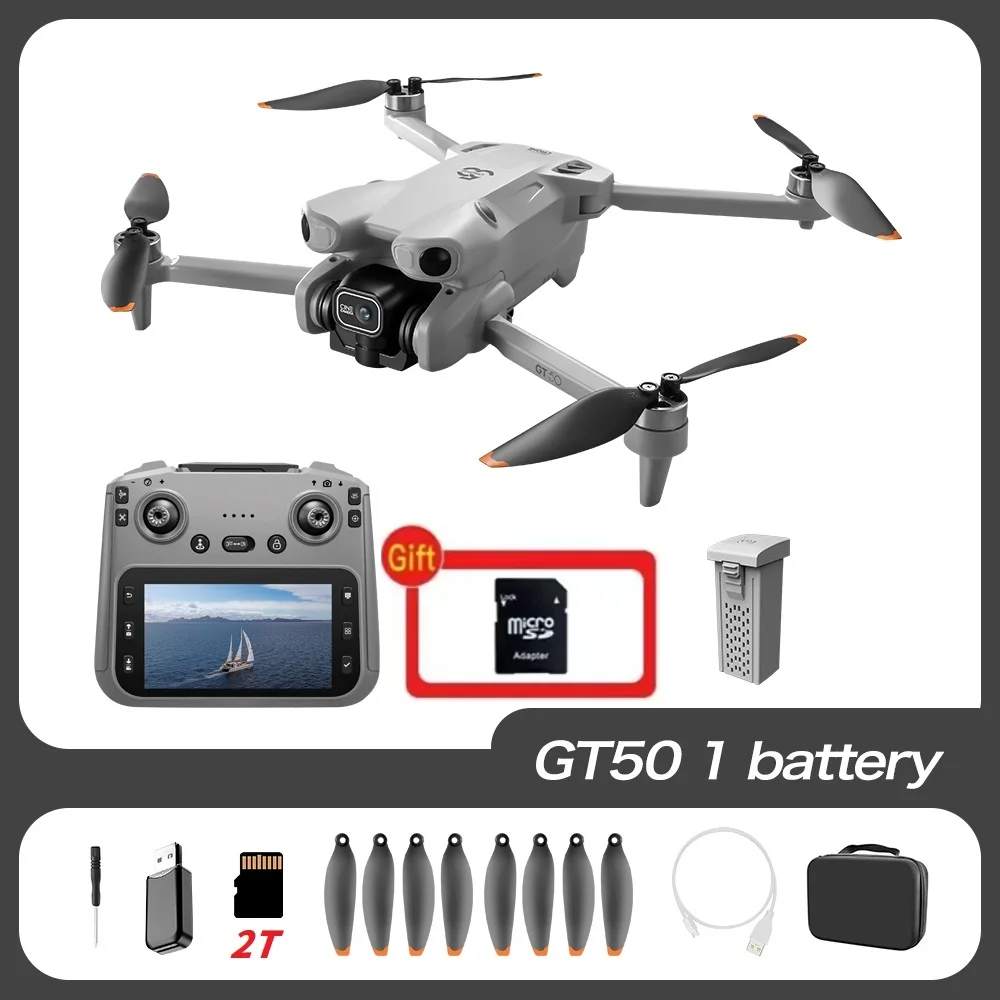 ตัวเลือกสินค้า โดรน 4K พร้อม GPS ถ่ายภาพอากาศ
