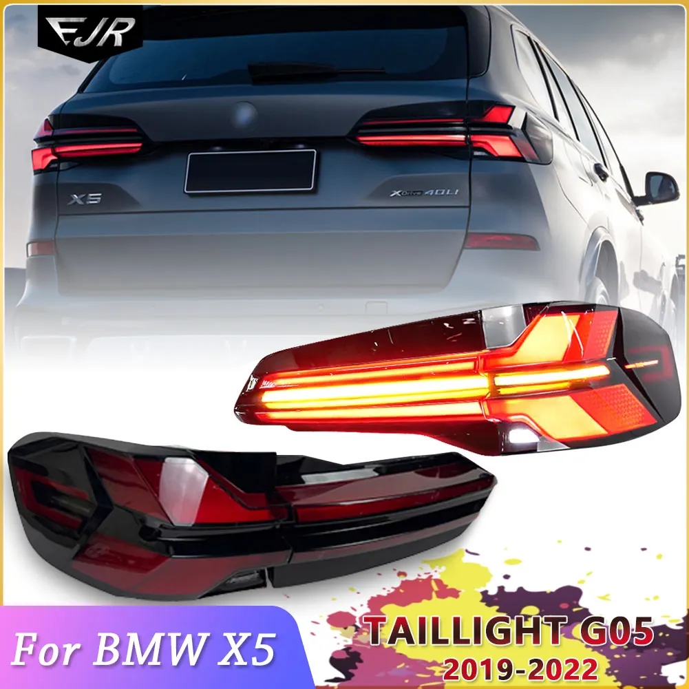 Car-Led-Taillights-For-Bmw-X5-2019-2023-G05-Upgrade-Rear-Tail-Light ...