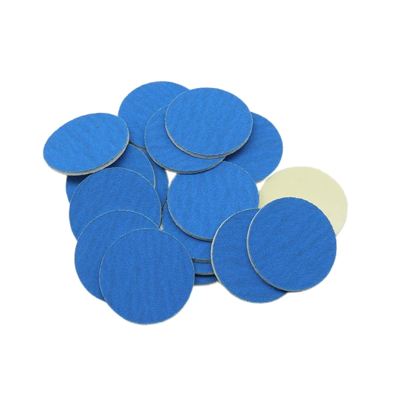 Description Picture 5 of itemNew~Blue Sanding paper 50/pcs Pedicure Foot Care Tools 15mm 20mm 25mm 35mm nail drill bit Disk disc Salon Calluse Replaceable