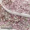 50PCS Sparkle Pink 5A Zircon Chamfered Mini Crystal Diamonds Square Rect Oval Nail Art Rhinestones Decorations Manicure Charms 2