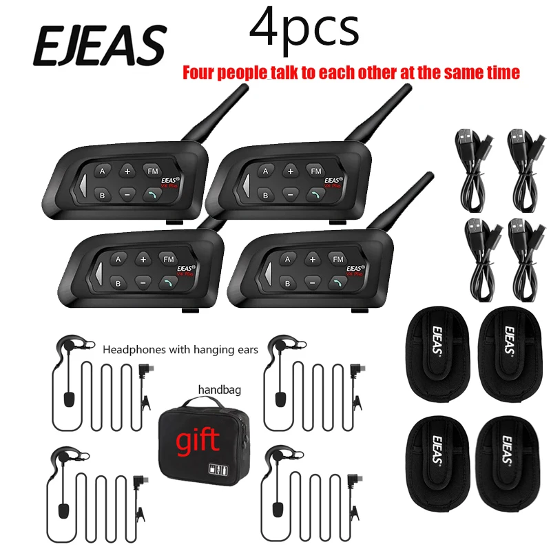 4/2 шт., Bluetooth-гарнитура для рефери по футболу, 1500 м