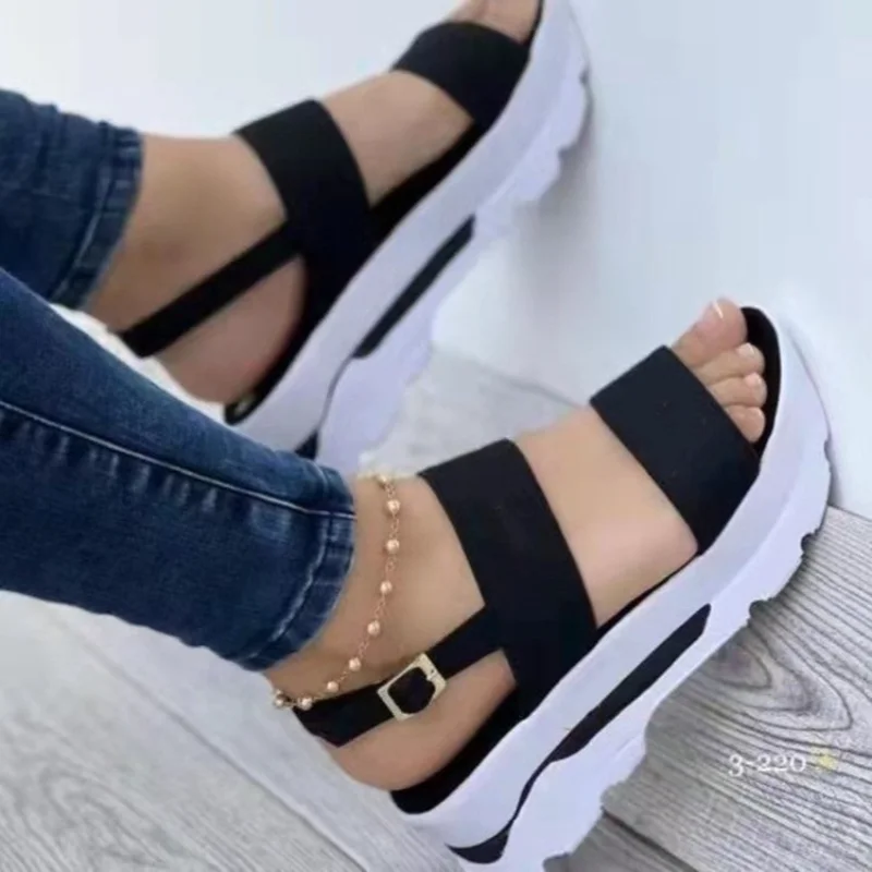 Women Outdoor Sandals Casual Plus Size Wedge Shoes