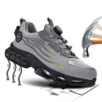 Stivali tattici militari da uomo Stivali militari Stivali militari da uomo con cerniera laterale Stivaletti antiscivolo da uomo Scarpe antinfortunistiche da lavoro Scarpe da trekking 1