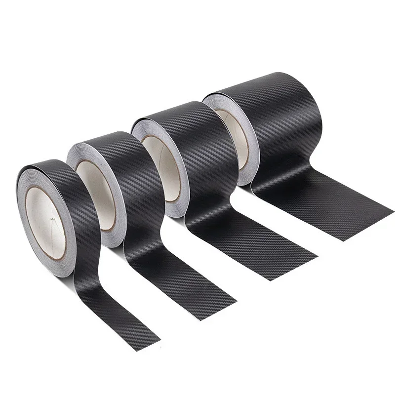 Threshold Bar Anti-step Sticker General Door Pedal Carbon Fiber Protection Bar Cushion Welcome Pedal Decorative Film