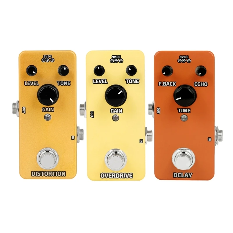 GuitarEffectPedalsNoiseGateDistortionOverdriveDelayFlanger