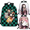 Demon Slayer Kimetsu No Yaiba Backpack for Girls Boys Kamado Nezuko Travel Rucksack Anime Teens School Knapsack 1
