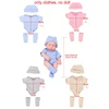 20cm Baby Dolls Clothes for DIY Toy Doll Accessories Suitable For 8inch Doll Sweater Jumpsuit Reborn Doll Clothes Accessories 6