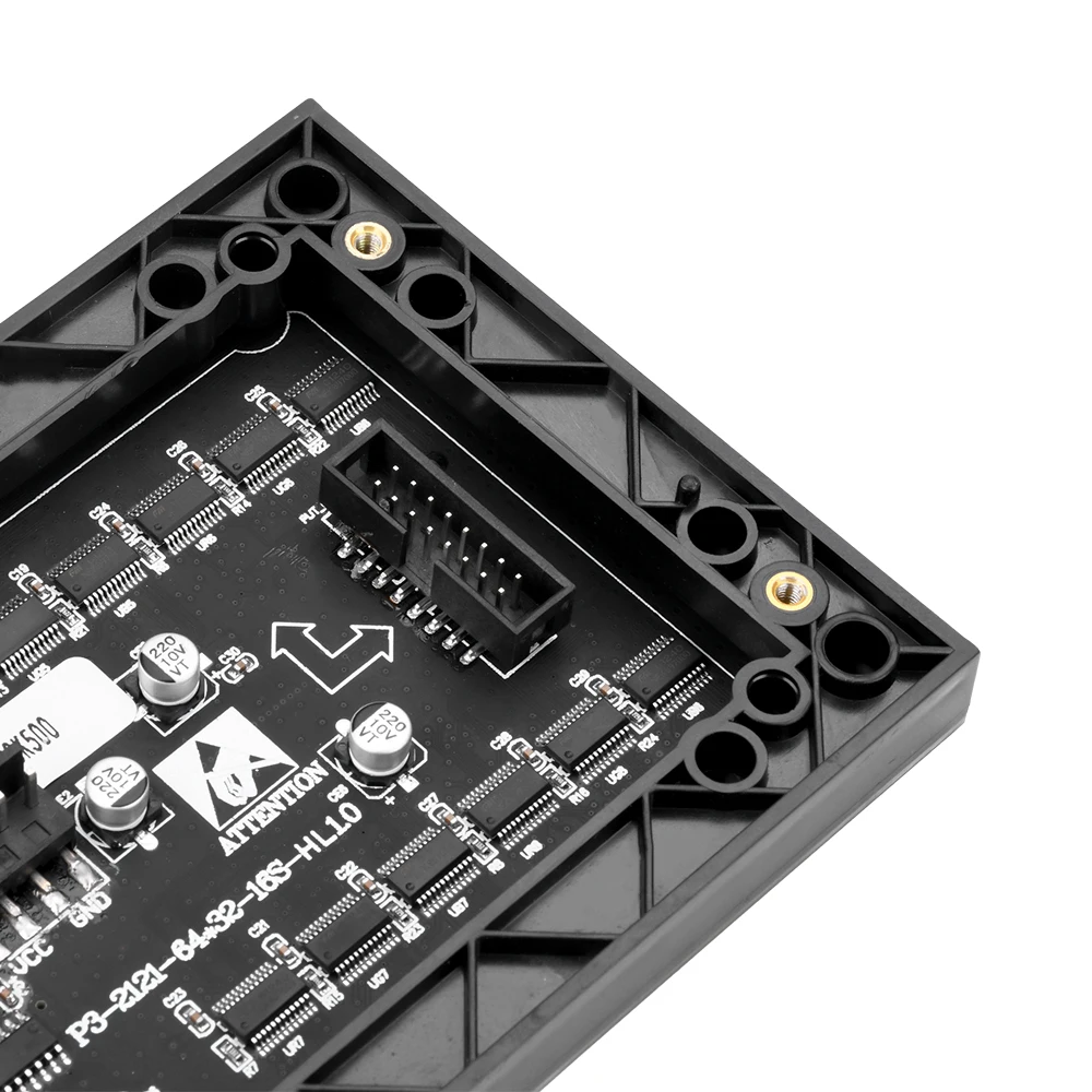 P3 Indoor SMD2121 64x32 dots full color LED Display Module 1 / 16 Scan 192x96mm