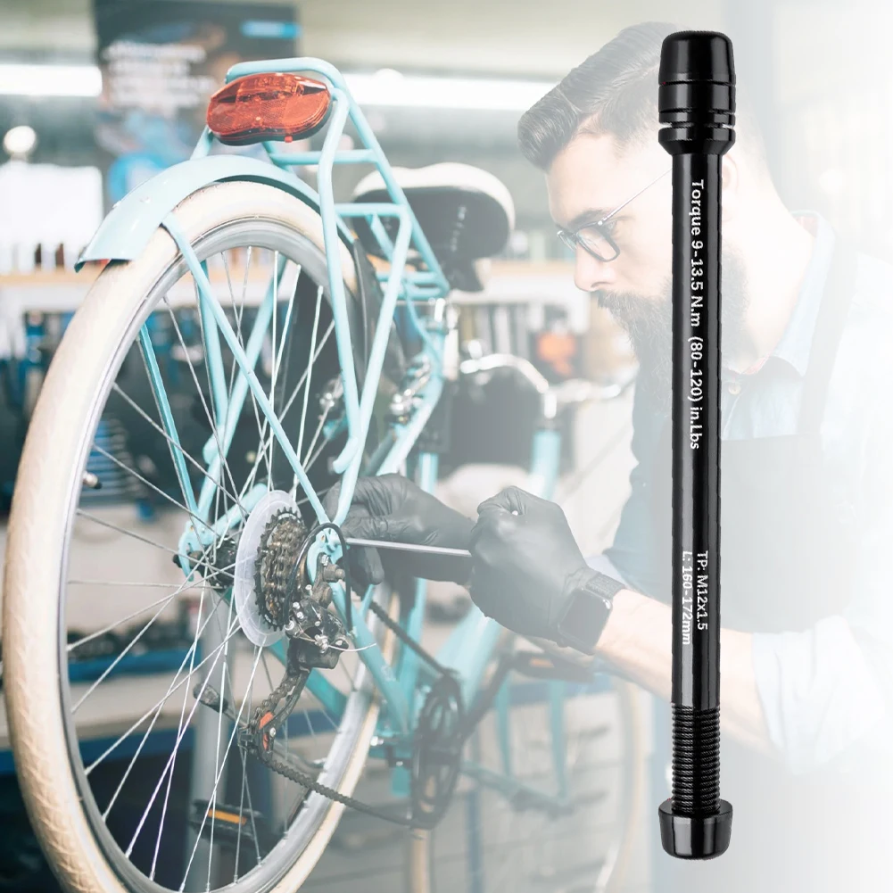 Aluminum Alloy Bike Thru Axle Rear Fork Shaft Skewer