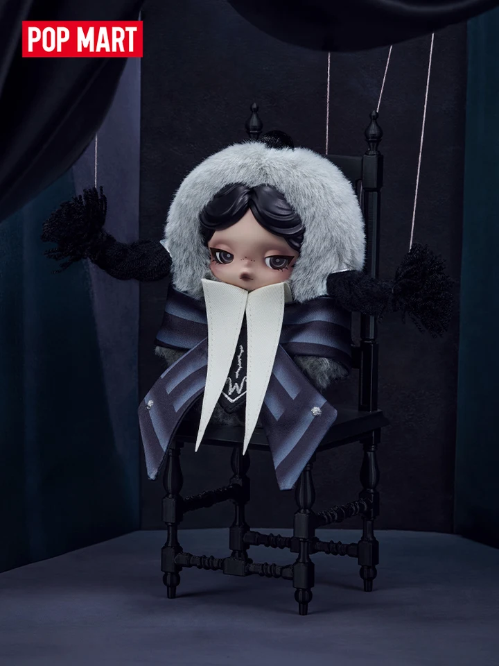 SKULLPANDA × Wednesday ぬいぐるみ POPMART 2個 EU】POP MART SKULLPANDA × Wednesday Plush（Nevermore Academy