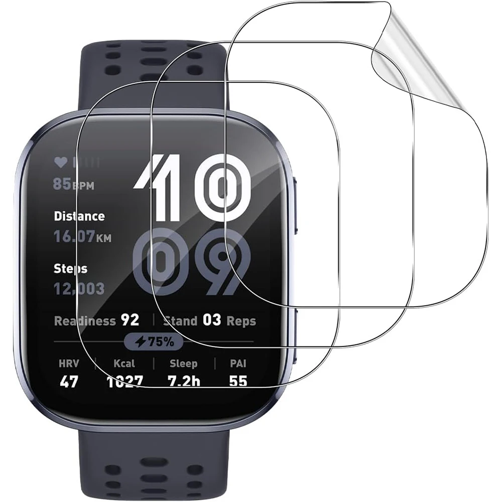 Huami Amazfit Bip Hydrogel Screen Protector – Full Cover HD High Quality