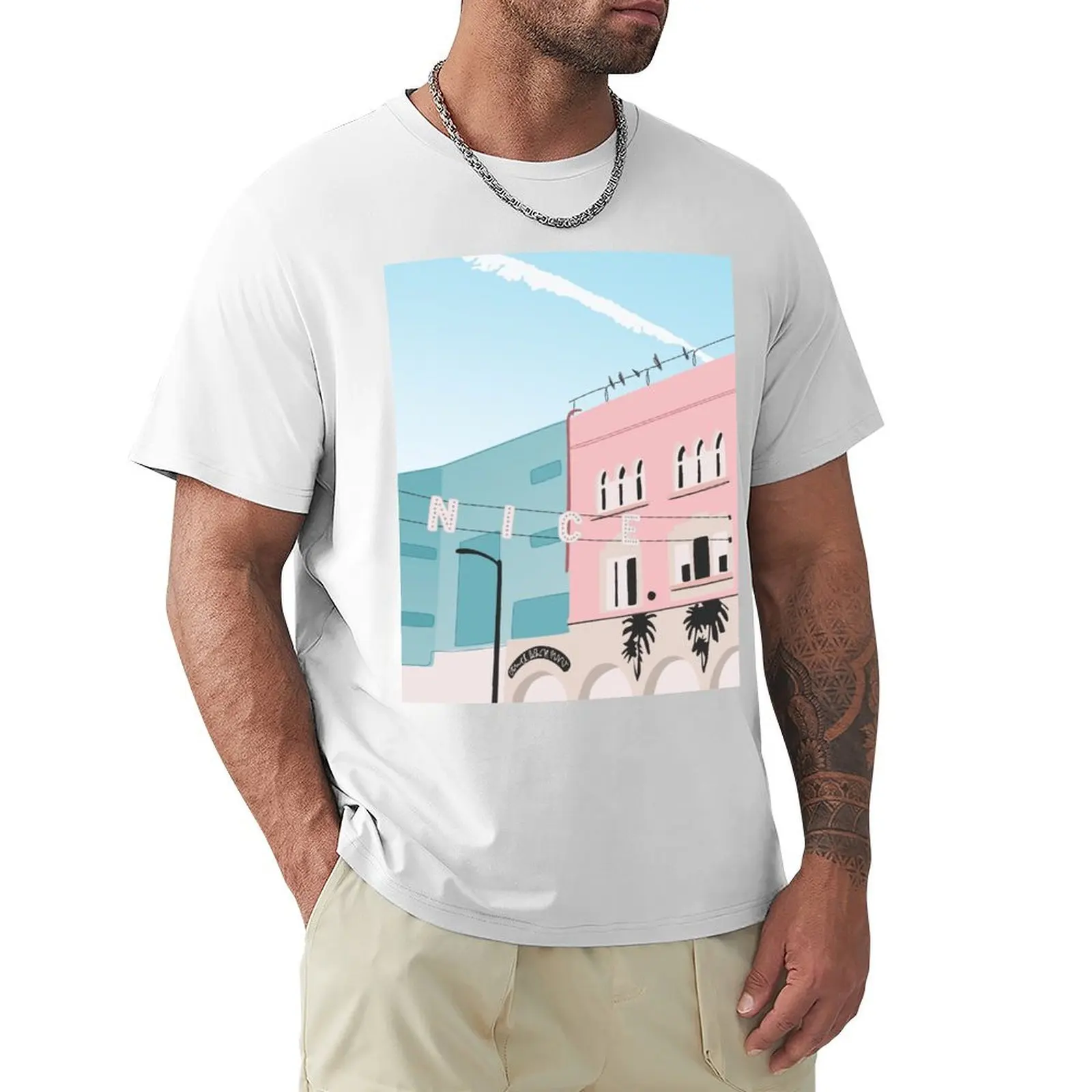 

Venice T-Shirt customizeds quick-drying sports fans Aesthetic clothing t shirts for men