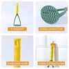 Kitchen Household Tools Potato Masher Plastic Sweet Garlic Mash Press Mud Press Manual Mashing Tool Easy To Operate Tool 5