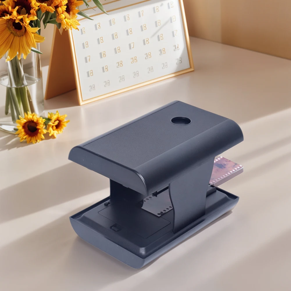 Mobile Film Slide Scanner with LED Backlight for Old To JPEG Support Editing & Sharing Slides and Negatives Film Scanner