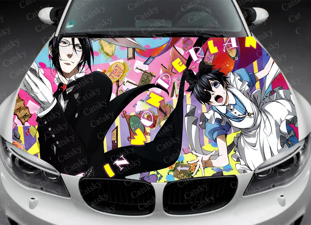 Kuroshitsuji Ciel Phantomhive Shieru Black Butler Anime Car Window Sticker  002