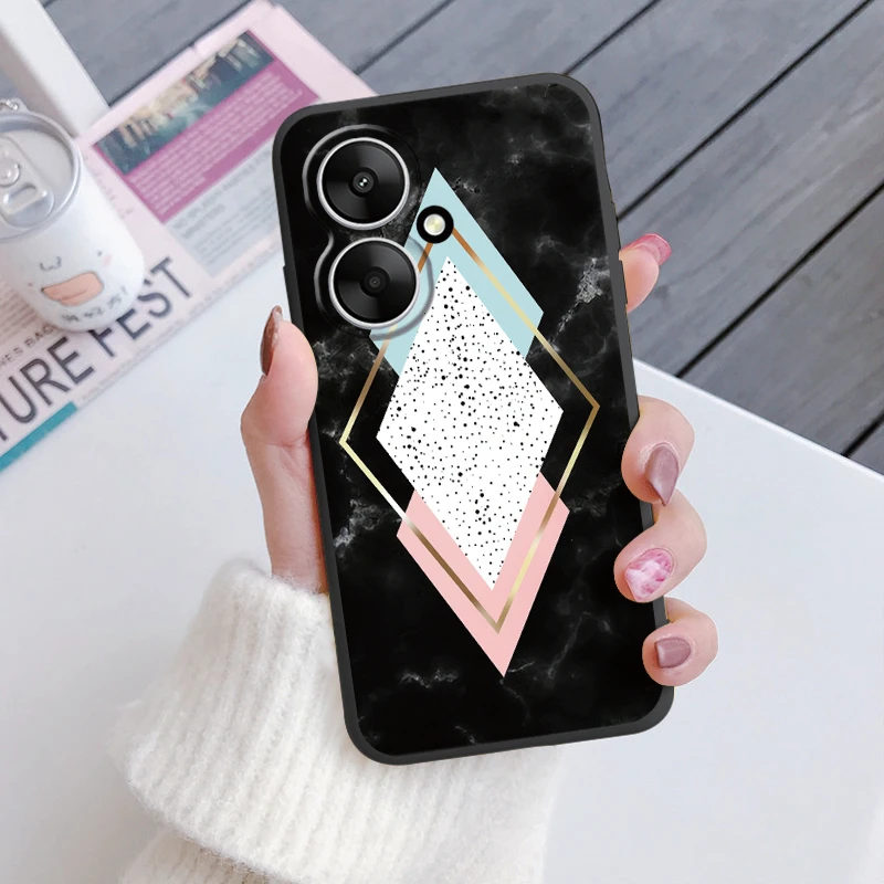 Leopard Print Shockproof Soft Silicone Phone Case Cover for Xiaomi Redmi 13C 5G 6.74