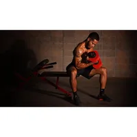 Stamina X Versa-Bell Adjustable Dumbbell 10-50 lb w/ Smart Workout App - 9 in 1 Adjustable Weight Set - - Image 2