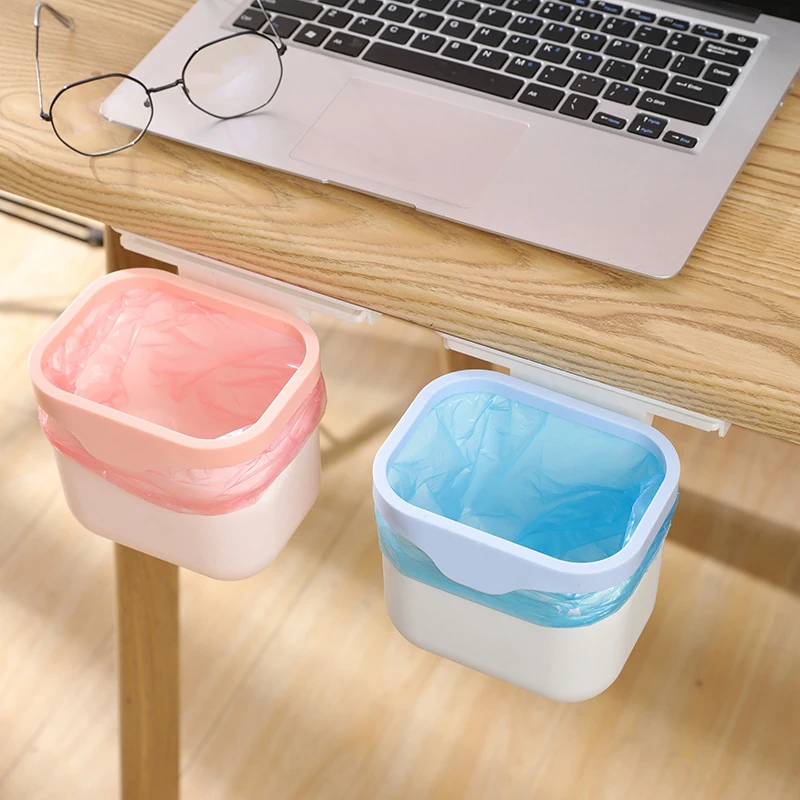 45pcs Disposable Garbage Bag Color Trash Bags for Bathroom Trash Can Kitchen Bin Liners Disposable Garbage Bag Trash