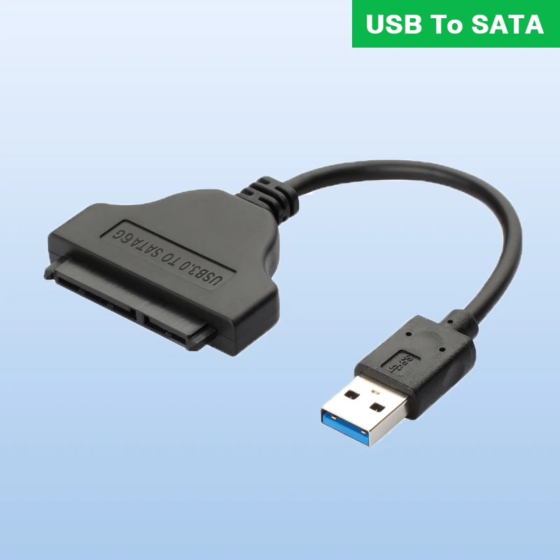 

Кабель SATA-USB, адаптер для жесткого диска USB 3,0-SATA III, совместимый с жестким диском 2,5 дюйма и SSD