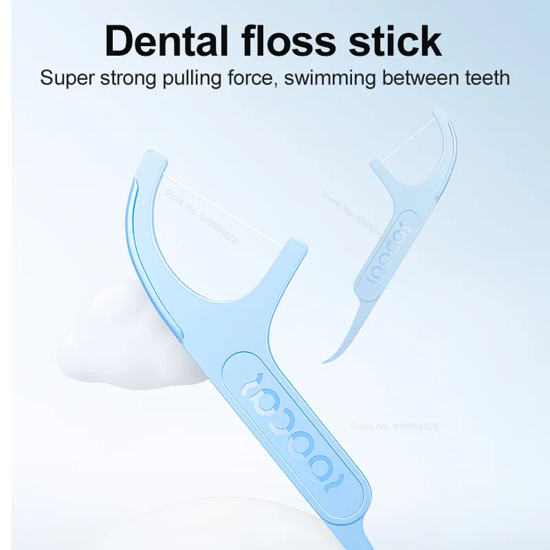 300pcs SOOCAS Professional Dental Flosser Ergonomic Design Safe Food Grade Teeth Stick Tooth Picks 50Pcs/Box 6BOX Tooth Pick 3