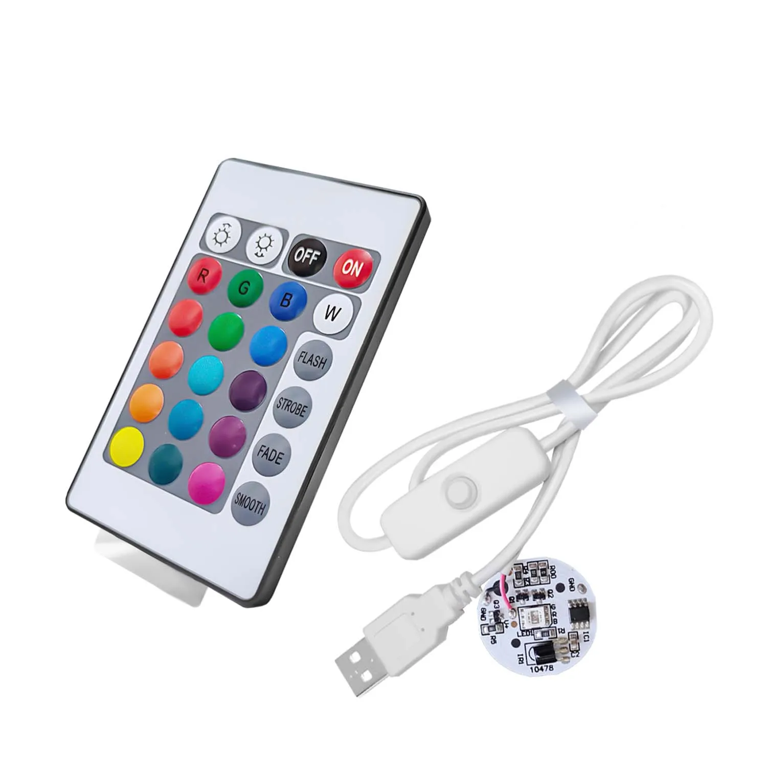 15pair DC5V low voltage colorful gradient LED RGB light board with ...