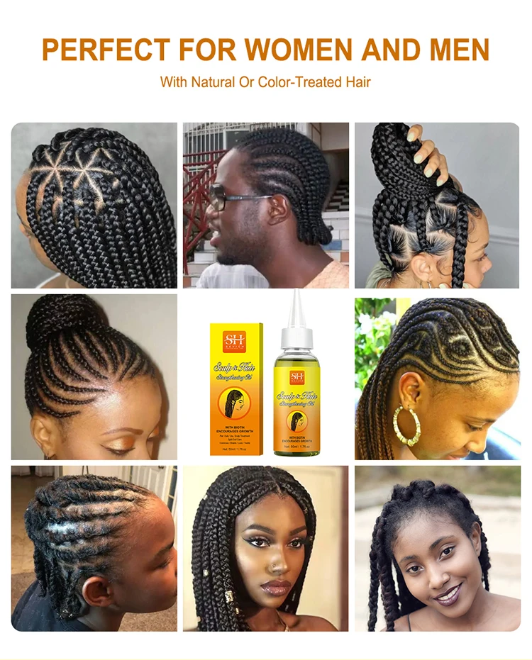 hot Professional Braid Care Set African Curly Hair Braid Moisturizing Gel Anti Itch Cleaning Spray Anti Hair Loss Oil