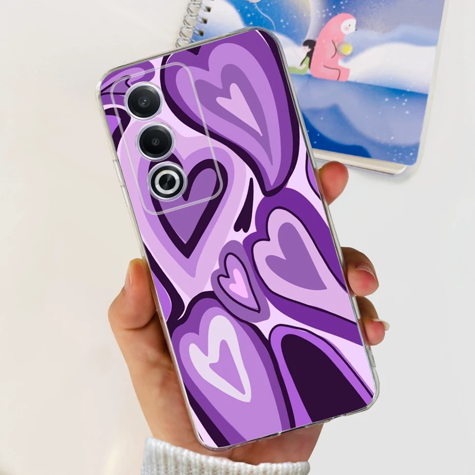 Luxury Flowers Painted Soft Silicone Phone Case - Elegant Bumper Cover