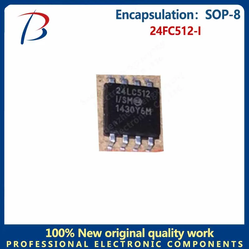 

5PCS 24FC512-I Пакет микросхема памяти SOP-8
