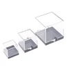 1Pc Storage Boxes Lids Gemstone Display Coin Clear Container Specimen Mini Square Cube Acrylic Case Rough Mineral Standard 4