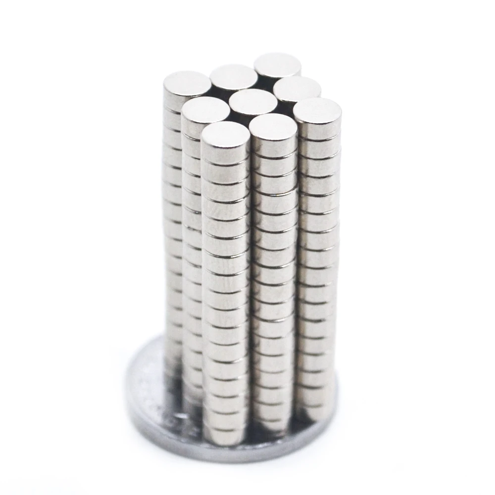 5-100pcs Round Disc Blocks Neodymium Magnets For Acoustic Field Electronics Crafts